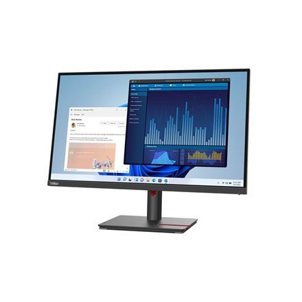 Lenovo | T27p-30 | 27 " | IPS | 4K | 16:9 | 4 ms | 350 cd/m² | Czarny | Porty HDMI w ilości 1 | 60 Hz