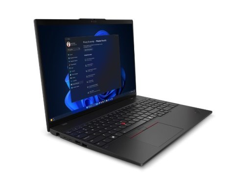 Lenovo | ThinkPad L16 Gen 1 | Czarny | 16 " | IPS | WUXGA | 1920 x 1200 pikseli | Antyodblaskowy | Intel Core U5 | 125U | 16 GB