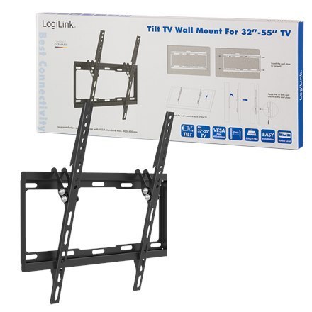 Logilink BP0012 TV Wall mount, 32-55", tilt -14°, 25 mm Logilink