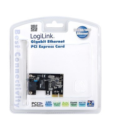 Logilink | Karta sieciowa | Ethernet | Fast Ethernet | Gigabit Ethernet | PCI Express x1