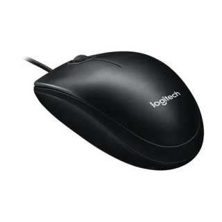 Logitech | Mysz | M100 | Optyczna | Przewodowa | Czarna