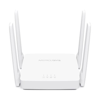 Mercusys | Bezprzewodowy dwuzakresowy router AC1200 | AC10 | 802.11ac | 300+867 Mbit/s | 10/100 Mbit/s | Porty Ethernet LAN (RJ-