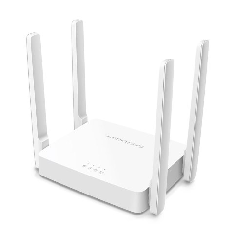 Mercusys | Bezprzewodowy dwuzakresowy router AC1200 | AC10 | 802.11ac | 300+867 Mbit/s | 10/100 Mbit/s | Porty Ethernet LAN (RJ-