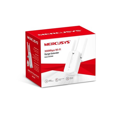 Mercusys | MW300RE | Wi-Fi Range Extender | 802.11n | 2.4GHz | 300 Mbit/s | Mbit/s | Ethernet LAN (RJ-45) ports | MU-MiMO | no P