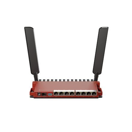 MikroTik | Router | L009UiGS-2HaxD-IN | 802.11ax | 10/100/1000 Mbit/s | Porty Ethernet LAN (RJ-45) 8 | Obsługa sieci Nie | MU-Mi