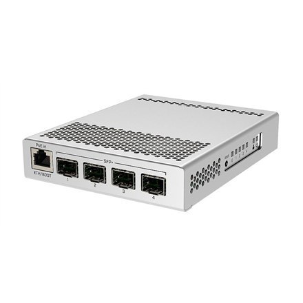 MikroTik | Switch | CRS305-1G-4S+IN | Web managed | Desktop | Porty 1 Gbps (RJ-45) w ilości 1 | Porty SFP+ w ilości 4