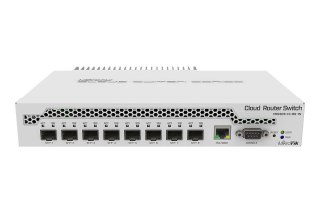 MikroTik | Switch | CRS309-1G-8S+IN | Web managed | Desktop | Porty 1 Gbps (RJ-45) ilość 1 | Porty SFP+ ilość 8