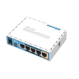 MikroTik | hAP ac lite | RB952Ui-5ac2nD | 802.11ac | 2.4/5.0 | 867 Mbit/s | 10/100 Mbit/s | Ethernet LAN (RJ-45) portów 5 | MU-M