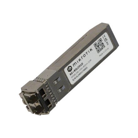 Moduł MikroTik SFP28 | XS+85LC01D | Dual LC UPC | 10000/25000 Mbit/s | Maksymalna odległość transferu 100 m