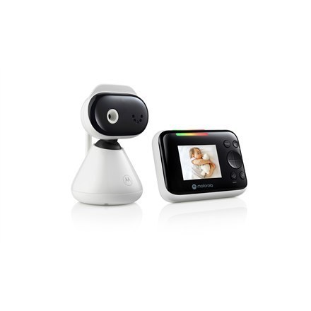 Motorola | Video Baby Monitor | PIP1200 2,8" | Kolorowy ekran o przekątnej 2,8"; Technologia bezprzewodowa 2,4 GHz FHSS do podgl