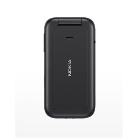 Nokia | 2660 Flip | Czarny | 2,8 " | TFT LCD | 240 x 320 | Unisoc | 0,128 GB | Dual SIM | Nano-SIM | Tak | Aparat główny 0,3 MP