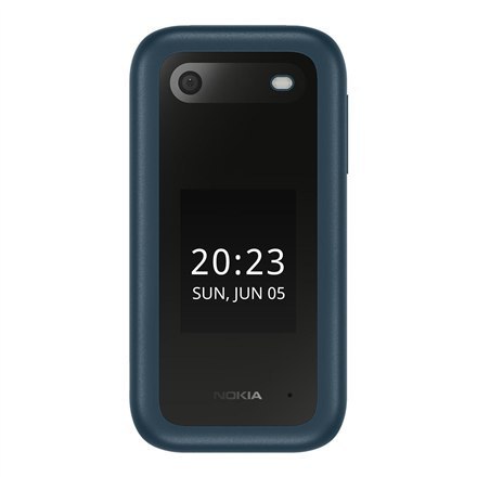 Nokia | 2660 Flip | Niebieski | 2.8 " | TFT LCD | 240 x 320 | Unisoc | 0.128 GB | Dual SIM | Nano-SIM | Tak | Aparat główny 0.3