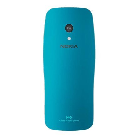 Nokia | 3210 4G (2024) | Scuba Blue | 2.4 " | 128 MB | 64 MB | Dual SIM | Bluetooth | 5.0 | USB w wersji USB Type-C | Aparat głó