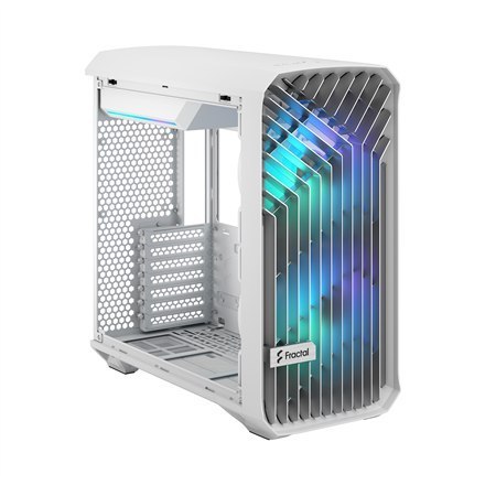 Obudowa komputerowa Fractal Design Torrent Compact RGB Biały TG (przejrzysta barwa) - Mid-Tower, Zasilacz Nie Dołączony, ATX