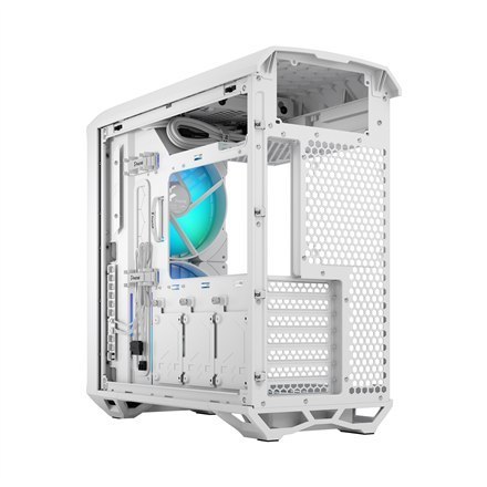 Obudowa komputerowa Fractal Design Torrent Compact RGB Biały TG (przejrzysta barwa) - Mid-Tower, Zasilacz Nie Dołączony, ATX