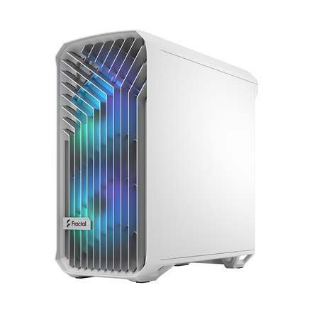 Obudowa komputerowa Fractal Design Torrent Compact RGB Biały TG (przejrzysta barwa) - Mid-Tower, Zasilacz Nie Dołączony, ATX