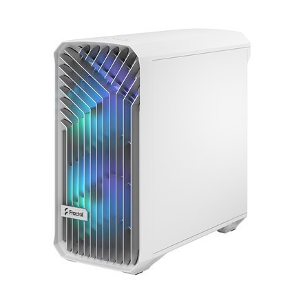 Obudowa komputerowa Fractal Design Torrent Compact RGB Biały TG (przejrzysta barwa) - Mid-Tower, Zasilacz Nie Dołączony, ATX