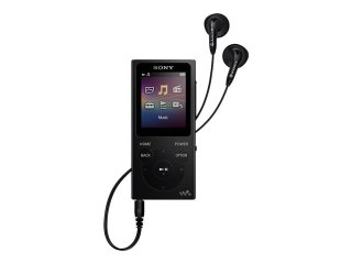 Odtwarzacz MP3 Sony Walkman NW-E394B z radiem FM, 8 GB, czarny Sony | Odtwarzacz MP3 z radiem FM | Walkman NW-E394B | Pamięć wew