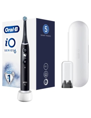 Oral-B | Elektryczna szczoteczka do zębów | Seria iO6 | Akumulatorowa | Dla dorosłych | Liczba główek szczoteczki w zestawie 1 |