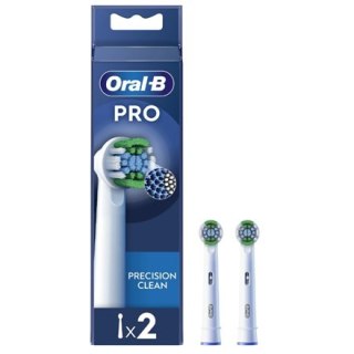 Oral-B | Zestaw szczoteczek Precision Clean | EB20RX-2 | Główki | Dla dorosłych | Liczba główek szczoteczki w zestawie 2 | Biały