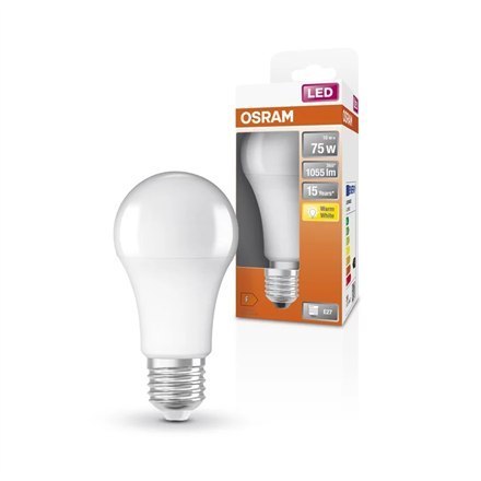 Osram Parathom Classic LED 75 niełamiąca się 10W/827 żarówka E27 Osram | Parathom Classic LED | E27 | 10 W | Ciepła biel