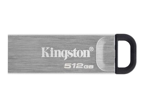 Pamięć Flash USB Kingston DataTraveler Kyson, 512 GB, Typ-A USB 3.2 Gen 1, Kolor Srebrny.