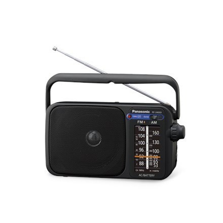 Panasonic | RF-2400DEG-K | Black | Portable Radio