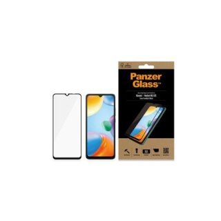 PanzerGlass | Czarno Przezroczysta Ochronna Szkło hartowane Xiaomi Redmi 10C - folia ochronna ekranu