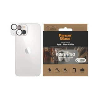 PanzerGlass | Ochraniacz obiektywu | Apple iPhone 14, 14 Plus | Polimetakrylan metylu | Czarny | Przezroczysty