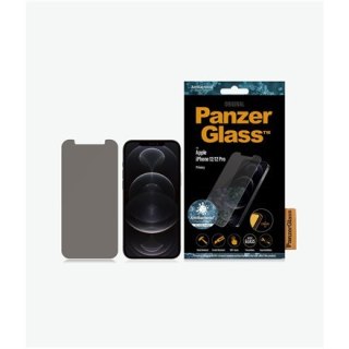 PanzerGlass | Screen protector - glass - with privacy filter | Apple iPhone 12, 12 Pro | Tempered glass | Transparent