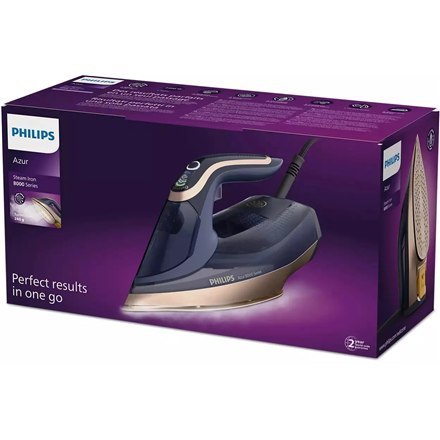 Philips | DST8020/20 Azur 8000 Series | Żelazko parowe | 3000 W | Pojemność zbiornika na wodę 300 ml | Ciągły strumień pary 55 g