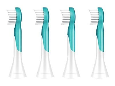 Philips | HX6034/33 | Sonicare Toothbrush Heads | Heads | For kids | Number of brush heads included 4 | Number of teeth brushing