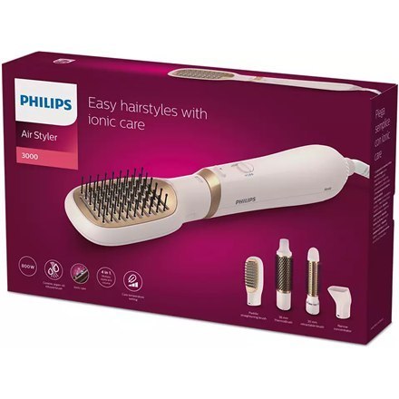 Philips | Hair Styler | BHA310/00 3000 Series | Gwarancja 24 miesiące | Kondycjonowanie jonowe | Temperatura (maks.) °C | Liczba