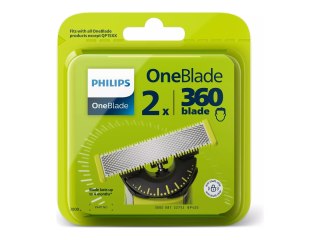 Philips | Zestaw 2 ostrzy do golarki OneBlade | QP420/50 | Czarne/Zielone