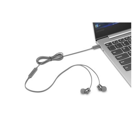 Przewodowe słuchawki douszne Lenovo Accessories 300 USB-C | Lenovo