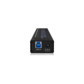 Raidsonic | 10-portowy koncentrator USB 3.0 | Icy Box IB-AC6110