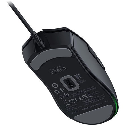 Razer | Gaming Mouse | Wired | Cobra | Optical | Gaming Mouse | Black | Yes