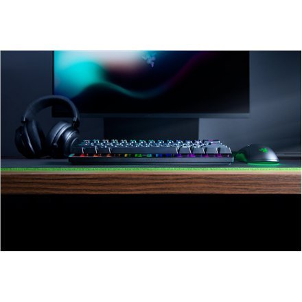 Razer | Huntsman Mini | Klawiatura dla graczy | Podświetlenie LED RGB | USA | Czarna | Przewodowa