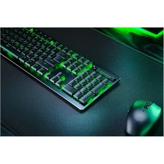 Razer | Klawiatura do gier | Deathstalker V2 Pro | Klawiatura do gier | Podświetlenie LED RGB | USA | Bezprzewodowa | Czarna | B