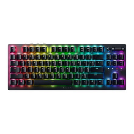 Razer | Klawiatura do gier | Deathstalker V2 Pro Tenkeyless | Klawiatura do gier | Podświetlenie LED RGB | USA | Bezprzewodowa |