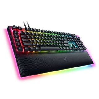 Razer | Mechaniczna klawiatura do gier | BlackWidow V4 Pro | Klawiatura do gier | Podświetlenie LED RGB | USA | Przewodowa | Cza