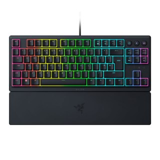 Razer | Ornata V3 Tenkeyless | Mechaniczna klawiatura dla graczy | Przewodowa | Podświetlenie LED RGB | NORD | Czarna