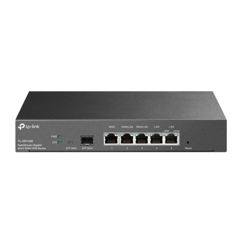 Router TP-LINK | SafeStream Gigabit Multi-WAN VPN | ER7206 | Mbit/s | 10/100/1000 Mbit/s | Porty Ethernet LAN (RJ-45) 1× Gigabit