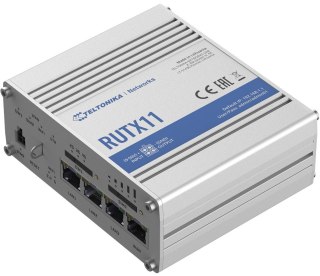 Router przemysłowy 4G LTE Cat6 DualSIM | RUTX11 | 802.11ac | 867 Mbit/s | 10/100/1000 Mbit/s | Porty Ethernet LAN (RJ-45) 4 | Ob