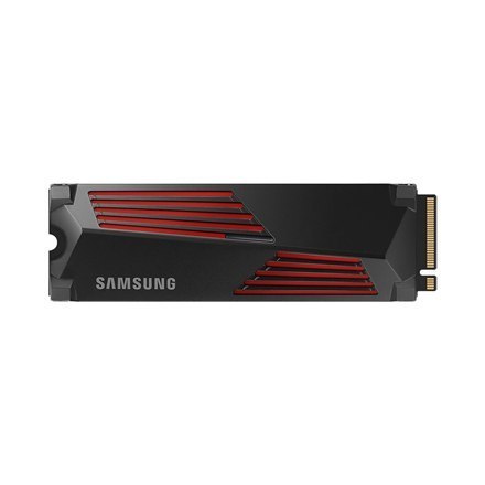 Samsung | 990 PRO z radiatorem | 1000 GB | Format SSD M.2 2280 | Interfejs SSD M.2 NVME | Prędkość odczytu 7450 MB/s | Prędkość