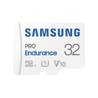 Samsung | PRO Endurance | MB-MJ32KA/EU | 32 GB | Karta pamięci microSD | Pamięć flash klasy U1, V10, Class 10 | Adapter SD