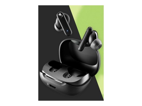 Słuchawki douszne True Wireless Skullcandy SMOKIN BUDS z mikrofonem, Bluetooth, kolor czarny