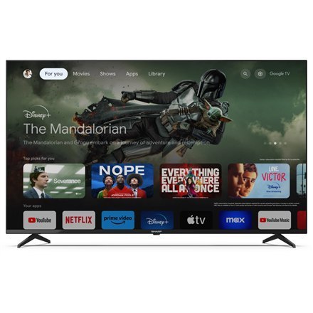 Smart TV Sharp 55EQ4EA 55" 139 cm 4K UHD (2160p) Android TV