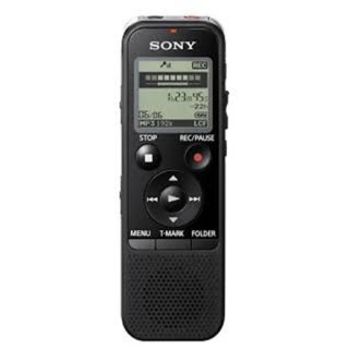 Sony | Cyfrowy dyktafon | ICD-PX470 | Czarny | Odtwarzanie MP3 | MP3/L-PCM | 59 godz. 35 min | Stereo