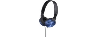 Sony | MDR-ZX310AP | Seria ZX | Przewodowe | Nauszne | Niebieskie